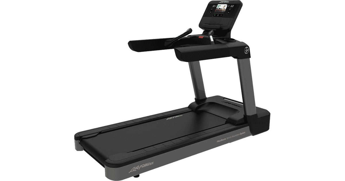 Life fitness club treadmill outlet